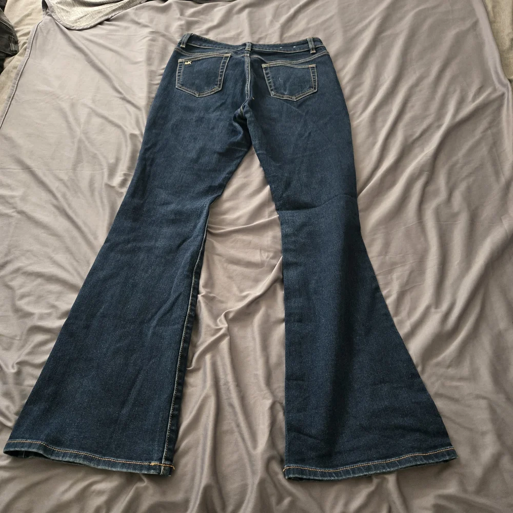 Michael Kors MK Selma Flare Jeans High-Rise Jeans Womens Size 4 Bellbottoms 90s